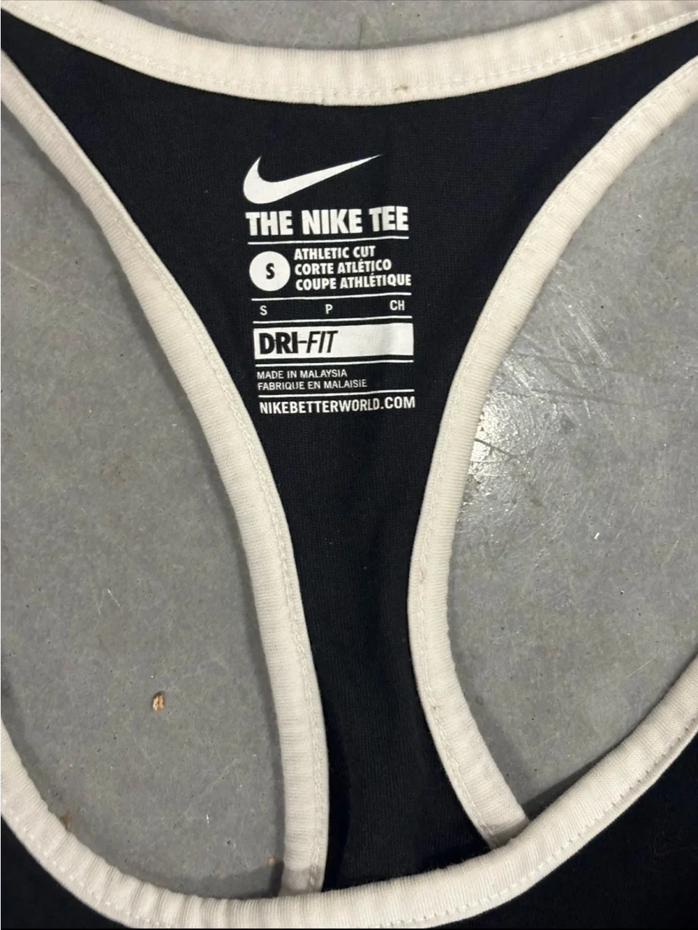 Nike Just Do It 2 PC Set Leggings athletic Tank Animal Print Swoosh Spellout (S)